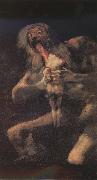 Francisco Goya Saturn devouring his children painting